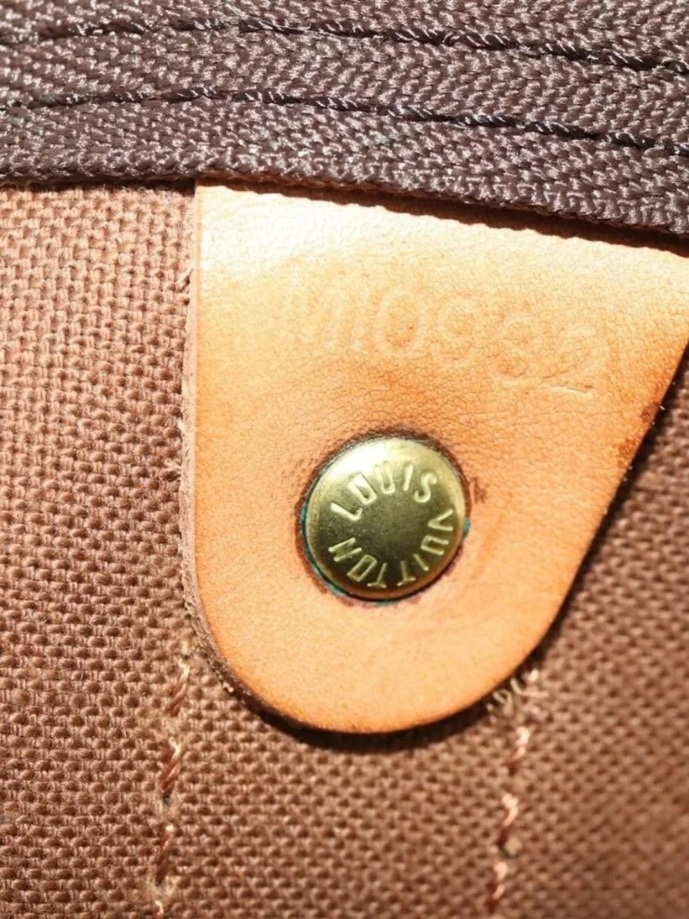 LOUIS VUITTON Monogram Keepall 60 Boston Bag M41422 LV Auth 187296V